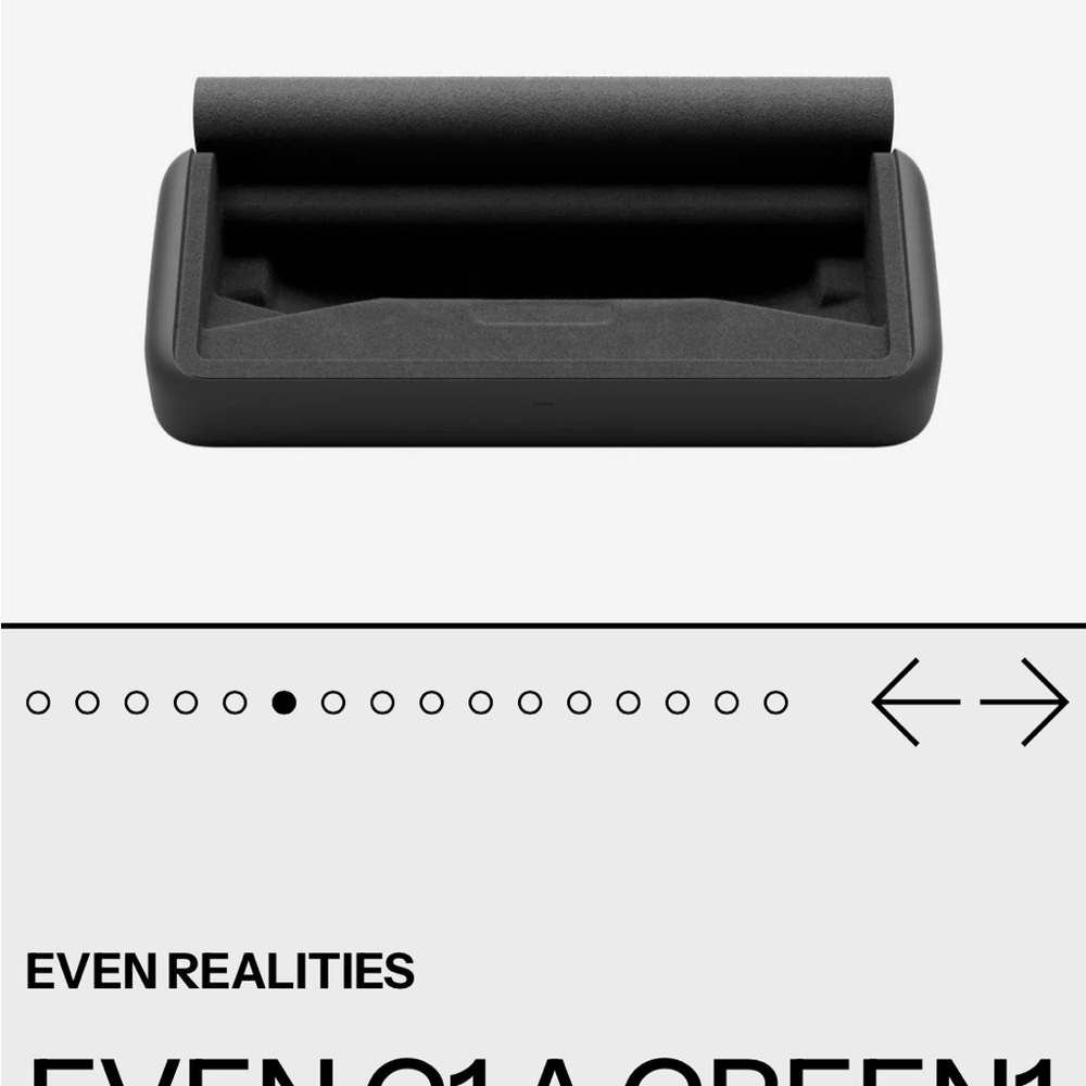 EVEN G1A Smart Glasses - Black - Picture 8 of 9